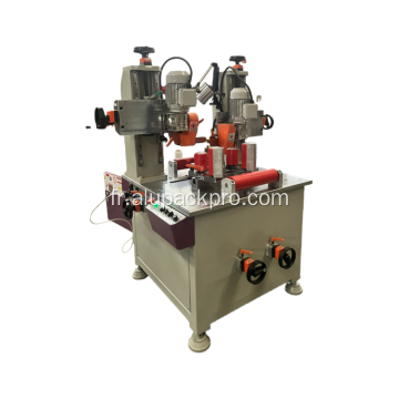 Machine d'assemblage de profilés en aluminium à rupture de pont thermique en 2 étapes